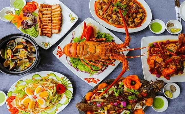 Hải sản tươi sống Hoà Lợi Resort